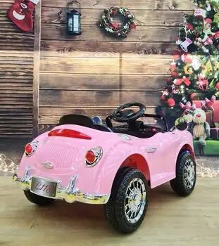 Vintage Car Pink - ელექტრო მანქანა, 5 image