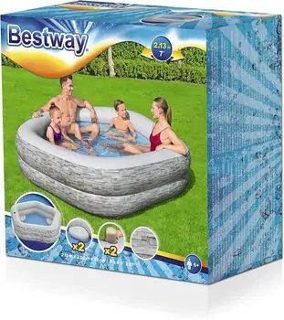 Bestway 54423 Tru Print Family Pool გასაბერი აუზი, 13 image