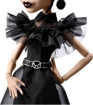 Monster High Rave’N Dance Wednesday Doll - ვენსდეის სათამაშო თოჯინა, 4 image