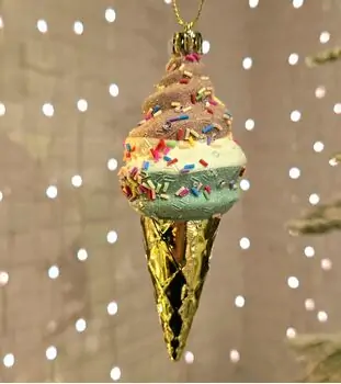 Frosty Hanging Decoration - ნაძვის ხის სათამაშო