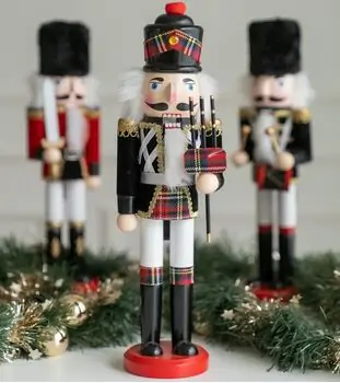 Bagpipe Nutcracker Christmas Decoration - საახალწლო დეკორაცია მაკნატუნა