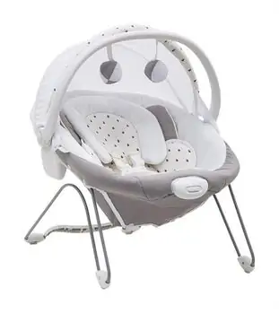 Graco GLIDER ELITE SPRINKLE ახალშობილის ელექტრო შეზლონგი, 4 image