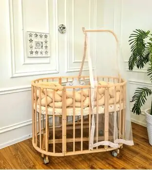 Heyner Play Natural Sleeping Set Capuchino ახალშობილის ტრანსფორმერი საწოლი, 2 image