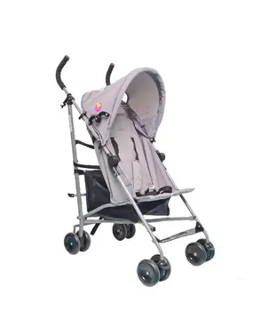 Baby Stroller Wonderful Grey მსუბუქი სასეირნო ეტლი