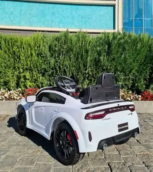 Dodge Electric Car White  - ელექტრო მანქანა, 4 image