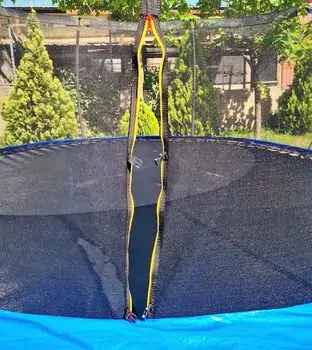 Metal & Plastic Trampoline 427cm 14FT - ბატუტი, 5 image