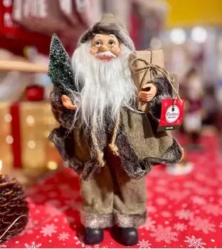 Christmas Decoration Santa 40 CM საახალწლო დეკორაცია სანტა