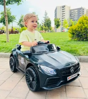 Mercedes Benz Sport Car Black - ელექტრო მანქანა, 2 image