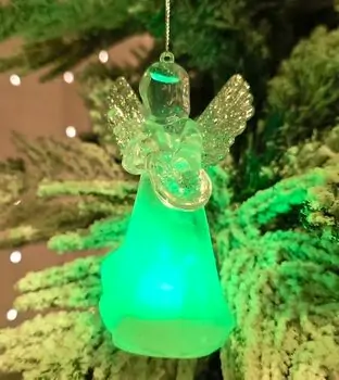 Angel With Lights Hanging Decoration - ნაძვის ხის სათამაშო