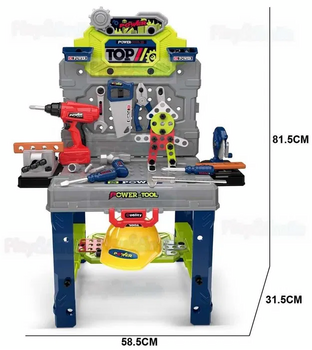 Multifunctional Tool Set And Accessories - საბავშვო ხელსაწყოების ნაკრები, 4 image