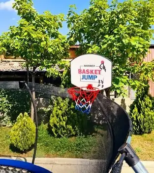 Metal & Plastic Trampoline 427cm 14FT - ბატუტი, 7 image