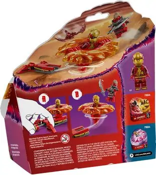 Lego Ninjago 71823 Kai's Dragon Spinjitzu Spinner, 9 image