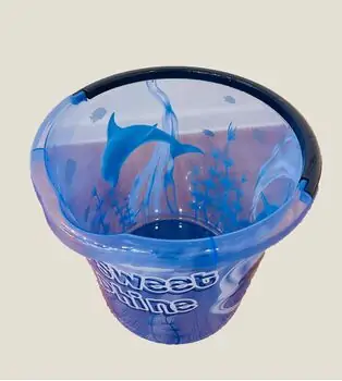 Tuffex Patterned Baby Washing Bucket 13 Lt. ჩვილის დასაბანი სათლი, 2 image