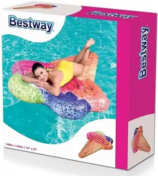 Bestway 43183 ICE-CREAM გასაბერი ლეიბი, 5 image