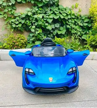 Porsche S6 Blue - საბავშვო ელექტრო მანქანა, 2 image