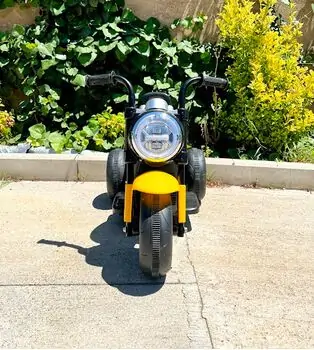 Motorbike Super 750 Yellow - ელექტრო მოტოციკლი, 2 image