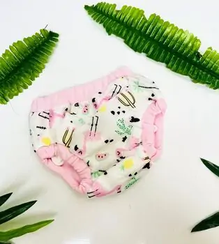 Bebekevi Nylon Panties Pink საბავშვო წყალგამძლე ტრუსი