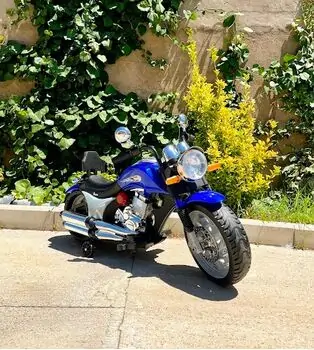 Kids Moto Harley Blue - ელექტრო მოტოციკლი