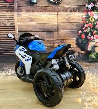 R3 Electric Motorcycle Speed Blue - ელექტრო მოტოციკლი, 3 image