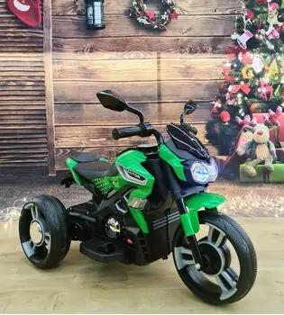 Modern Motorcycle Green - ელექტრო მოტოციკლი