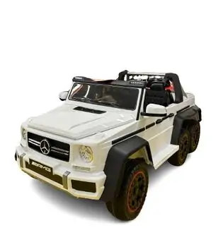 Mercedes Jeep White - ელექტრო მანქანა