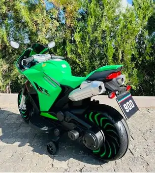 Electric Moto Ford Mustang Green - ელექტრო მოტოციკლი, 4 image