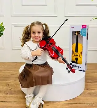 Beautiful Melody Violin Red - სათამაშო ვიოლინო