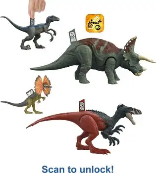 Jurassic World HJJ85 Survival Instincts Dinosaur Starter Set - სათამაშო დინოზავრების ნაკრები, 4 image
