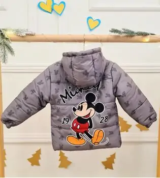 Mickey Mouse Baby Jacket Grey -  საბავშვო ქურთუკი, 2 image