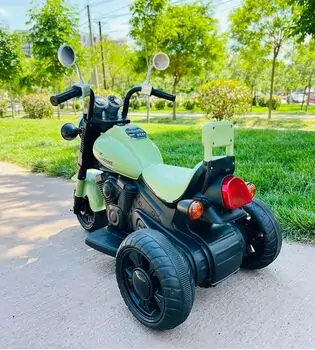 Electric Motorcycle Green - ელექტრო მოტოციკლი, 4 image