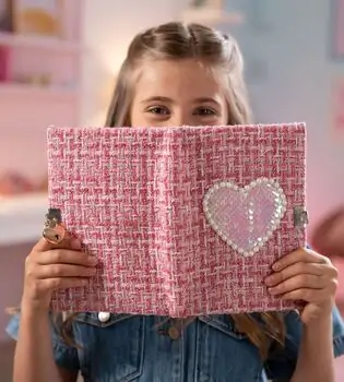 Girabrilla Tweed Notebook - საბავშვო ბლოკნოტი