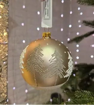 Christmas Tree Ball Hanging Decoration - ნაძვის ხის სათამაშო