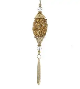 Drop With Dangle Hanging Decoration - ნაძვის ხის სათამაშო, 2 image
