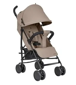 KikkaBoo Beetle 2 Dark Beige - საბავშვო სასეირნო ეტლი