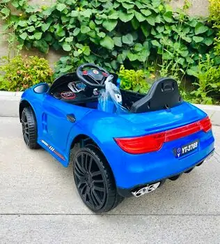 Porsche S6 Blue - საბავშვო ელექტრო მანქანა, 3 image