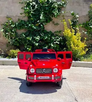 Mercedes Benz G63  Red -  ელექტრო მანქანა კაუჩუკის საბურავებით, 3 image