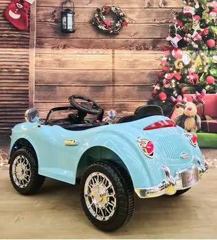 Vintage Car Blue - ელექტრო მანქანა, 3 image