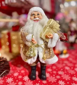 Christmas Decoration Santa 40 CM საახალწლო დეკორაცია სანტა