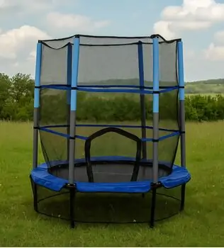 Byox Trampoline With Inner Net 140 Cm Blue - ბატუტი