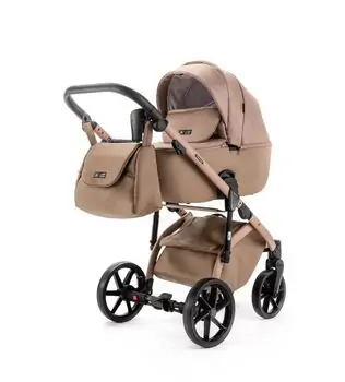 Adamex Nola Natura 3 in 1 Stroller Camel - საბავშვო ეტლის კომპლექტი, 3 image