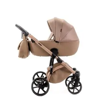 Adamex Nola Natura 3 in 1 Stroller Camel - საბავშვო ეტლის კომპლექტი, 4 image