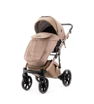 Adamex Nola Natura 3 in 1 Stroller Camel - საბავშვო ეტლის კომპლექტი, 7 image