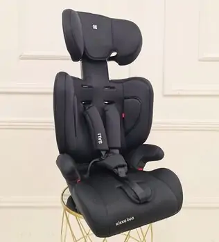 KikkaBoo Baby Car Seat Sali Black - მანქანის სავარძელი (ქარსითი), 3 image