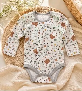 Bear With Honey Bodysuit - ჩვილის ბოდე