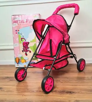 DOLL STROLLER TOY FOR KIDS თოჯინის სათამაშო ეტლი, 2 image