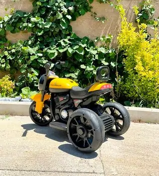 Motorbike Super 750 Yellow - ელექტრო მოტოციკლი, 4 image