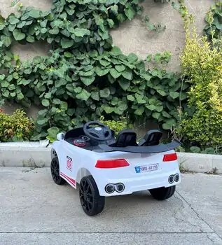 Audi Electric Car For Kids White საბავშვო ელექტრო მანქანა, 3 image