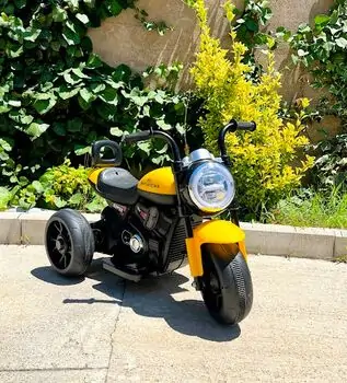 Motorbike Super 750 Yellow - ელექტრო მოტოციკლი