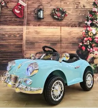 Vintage Car Blue - ელექტრო მანქანა