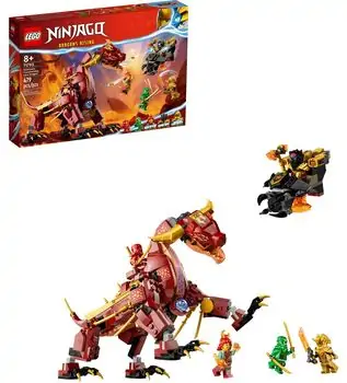 Lego Ninjago 71793 Heatwave Transforming Lava Dragon